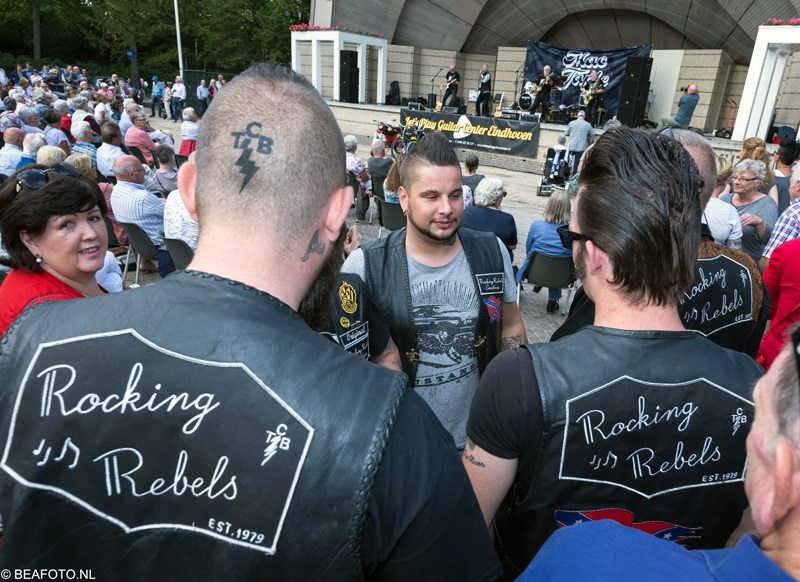 Rockng rebels Mac taple Wim van Doorne